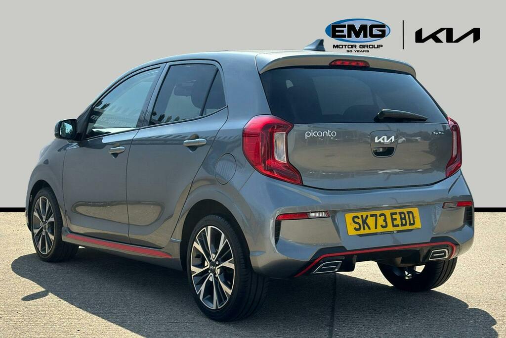 Kia Picanto 1.0 Dpi Gt Line Hatchback Amt Ss SK73EBD Grey #4