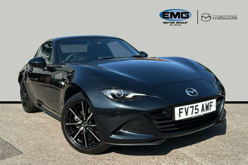 Mazda MX-5 RF 2.0 Skyactiv G Exclusive Line Convertible Petr Black