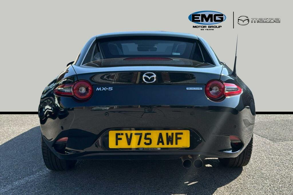 Mazda MX-5 RF 2.0 Skyactiv G Exclusive Line Convertible Petr FV75AWF Black #5