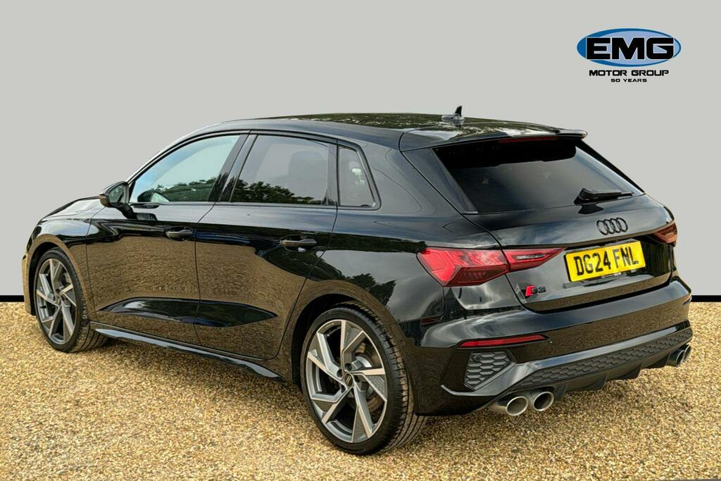 Audi S3 2.0 Tfsi Black Edition Sportback S Tron DG24FNL Black #4