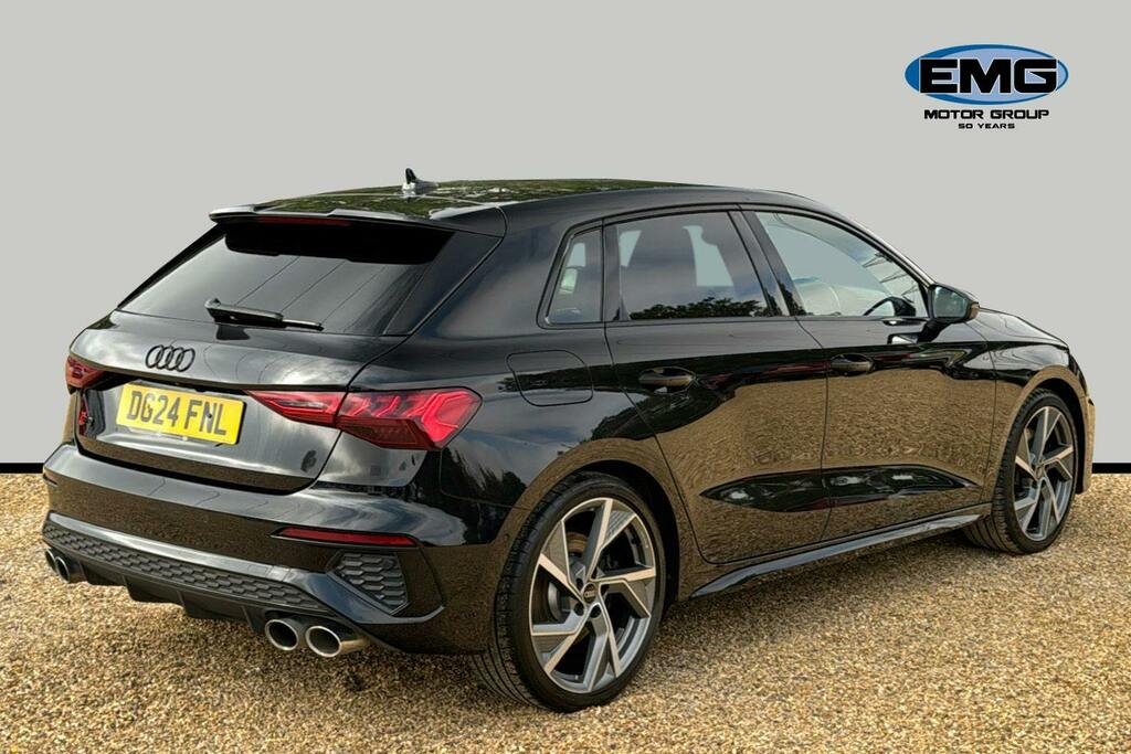 Audi S3 2.0 Tfsi Black Edition Sportback S Tron DG24FNL Black #6
