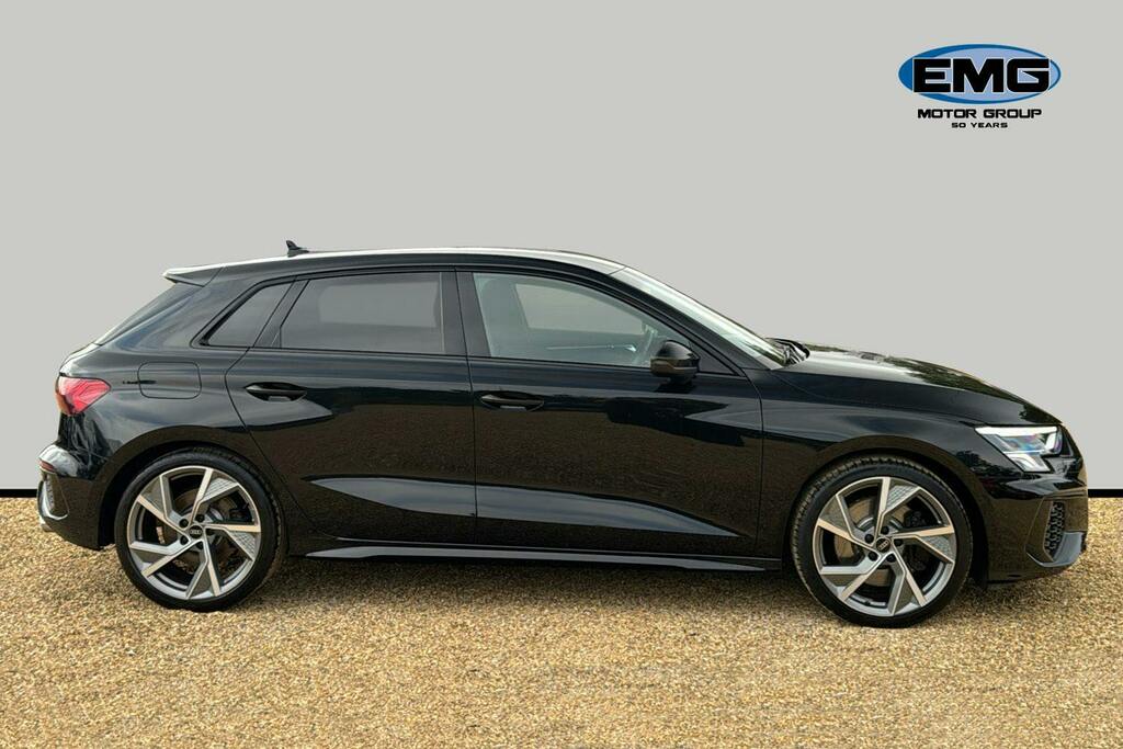 Audi S3 2.0 Tfsi Black Edition Sportback S Tron DG24FNL Black #3