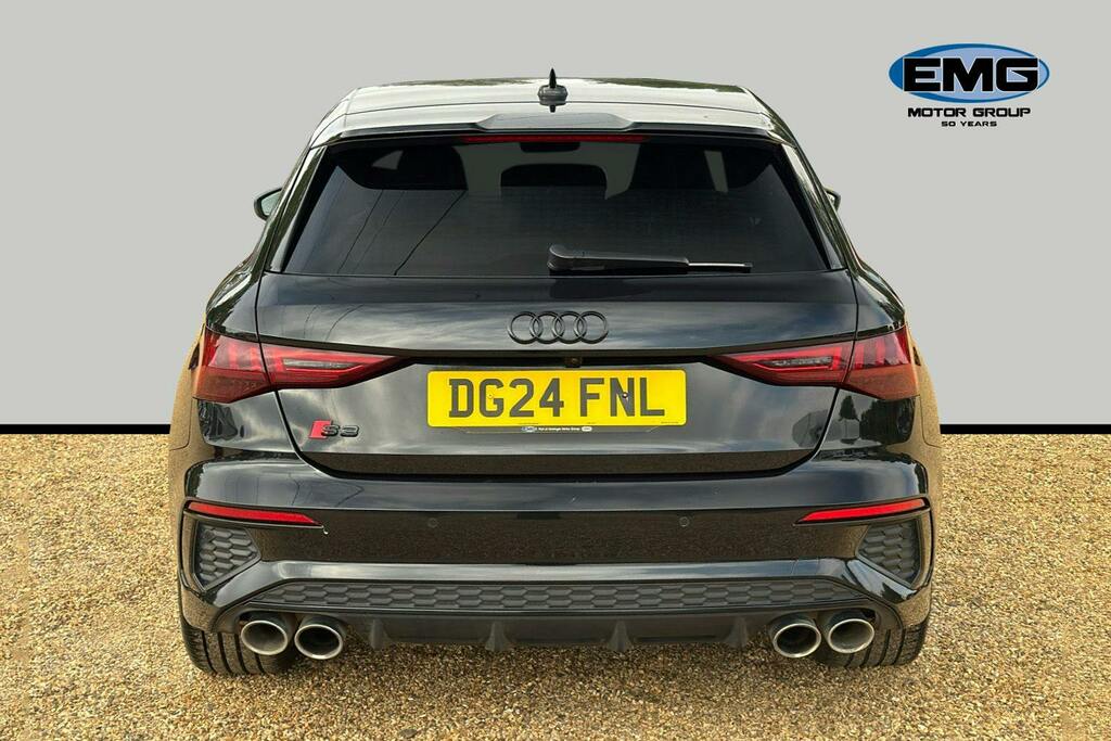 Audi S3 2.0 Tfsi Black Edition Sportback S Tron DG24FNL Black #5