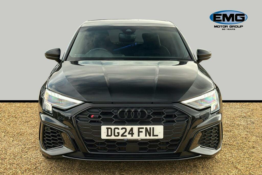 Audi S3 2.0 Tfsi Black Edition Sportback S Tron DG24FNL Black #2