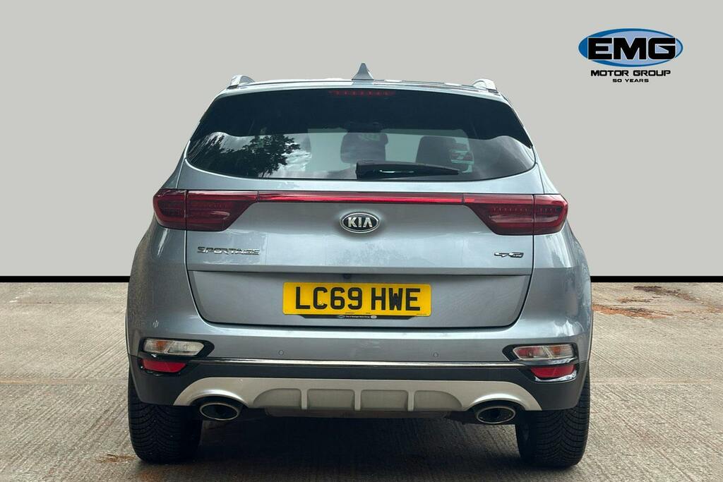 Kia Sportage 1.6 T Gdi Gt Line Suv Ss LC69HWE Silver #5