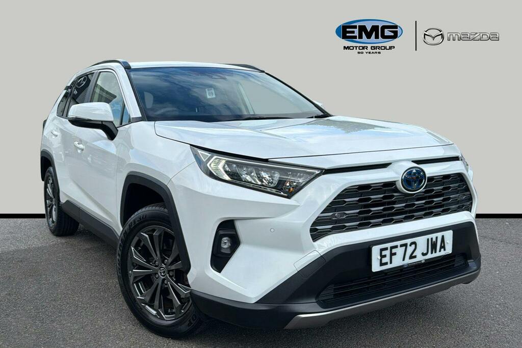 Toyota Rav 4 2.5 Vvt H Gpf Design Suv Hybrid Cvt S White