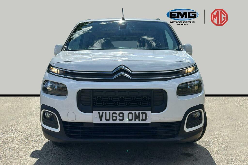 Citroen Berlingo 1.5 Bluehdi Feel M Mpv VU69OMD White #2