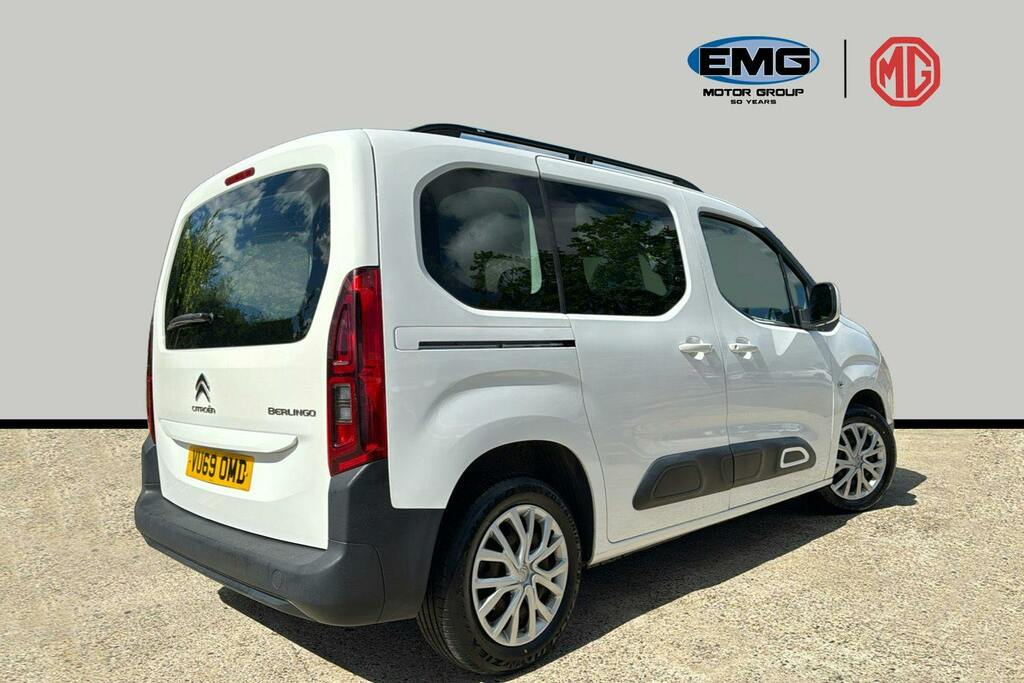 Citroen Berlingo 1.5 Bluehdi Feel M Mpv VU69OMD White #6