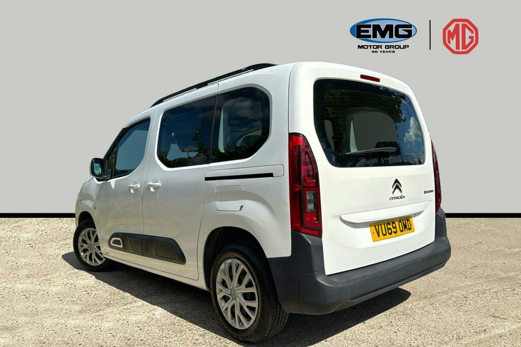 Citroen Berlingo 1.5 Bluehdi Feel M Mpv VU69OMD White #4