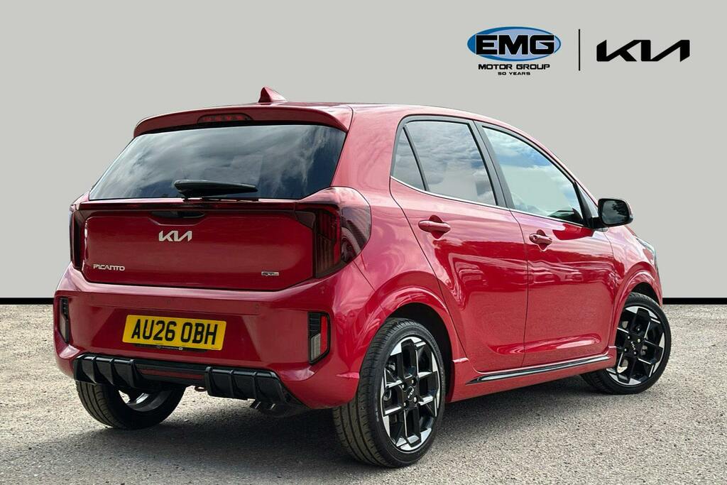 Kia Picanto 1.0 Gt Line S Hatchback Amt Ss Red #6