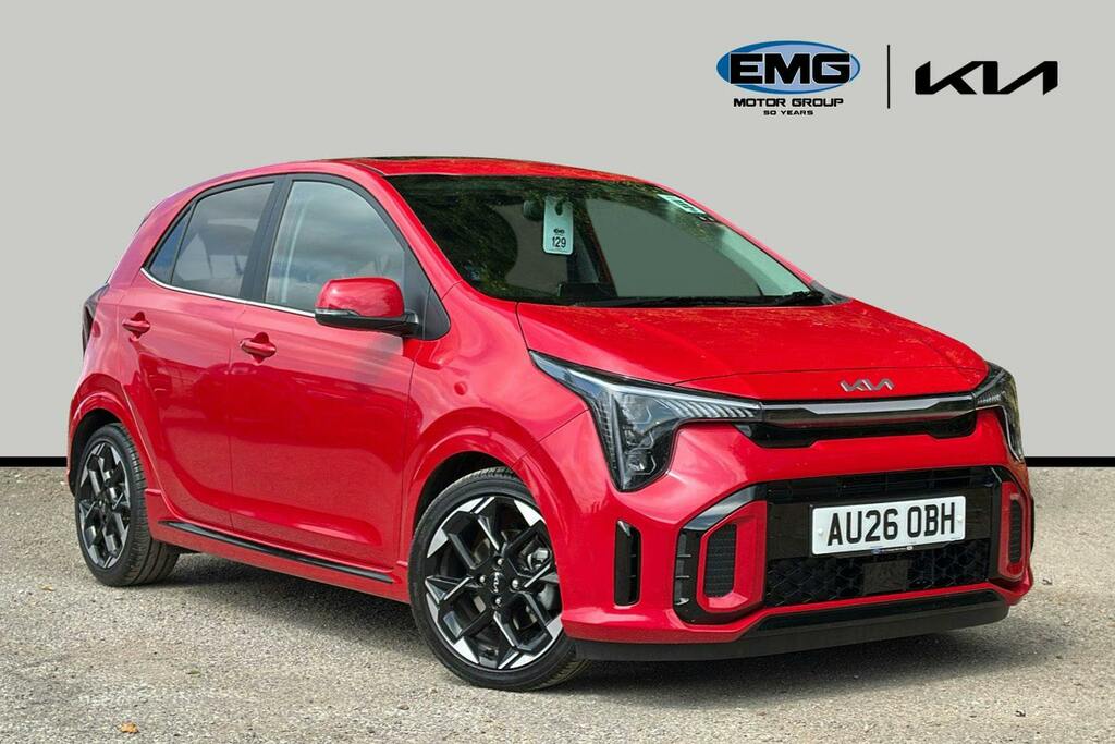 Kia Picanto 1.0 Gt Line S Hatchback Amt Ss Red