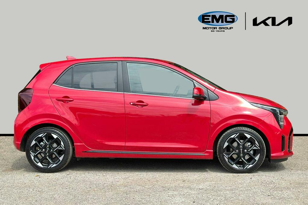 Kia Picanto 1.0 Gt Line S Hatchback Amt Ss Red #3