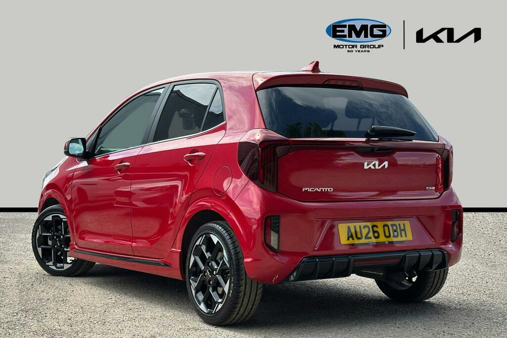 Kia Picanto 1.0 Gt Line S Hatchback Amt Ss Red #4