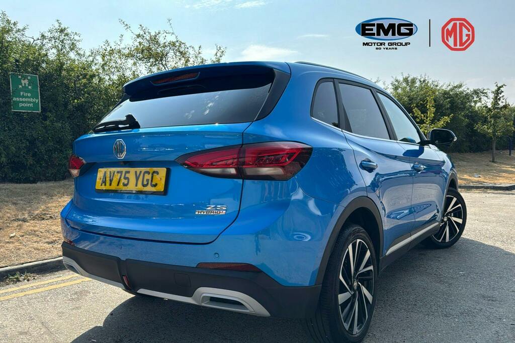 MG ZS 1.5 Hybrid Plus Trophy Suv Hybrid Blue #6