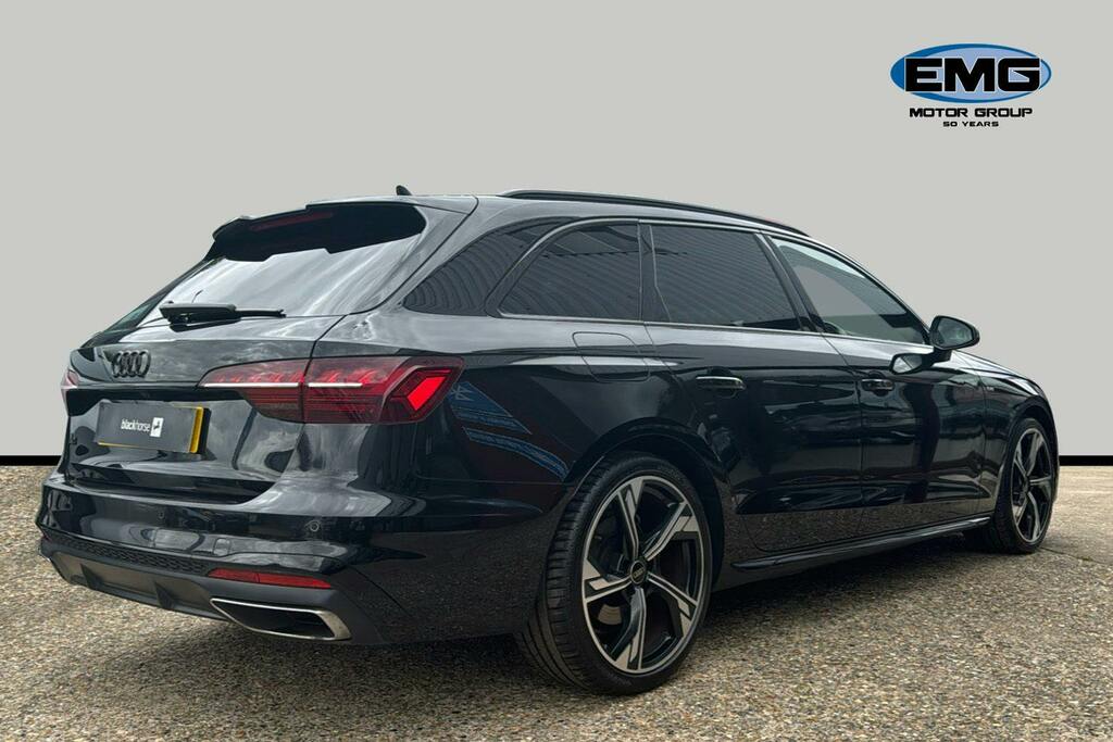 Audi A4 Avant 2.0 Tfsi 35 Black Edition Estate S Tron YK22ZKZ Black #6