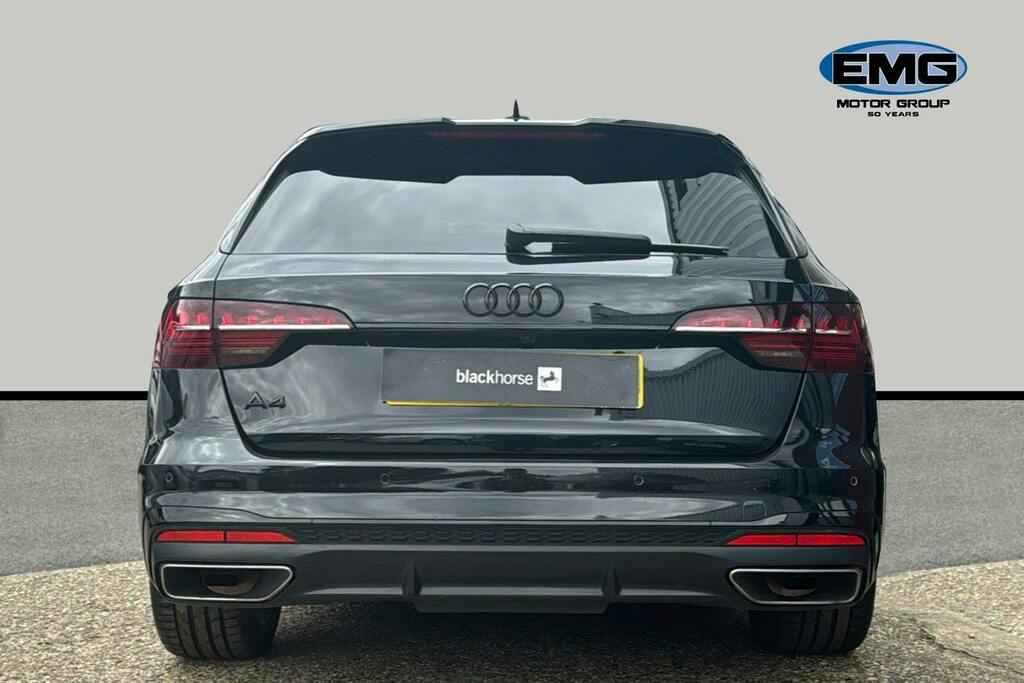 Audi A4 Avant 2.0 Tfsi 35 Black Edition Estate S Tron YK22ZKZ Black #5