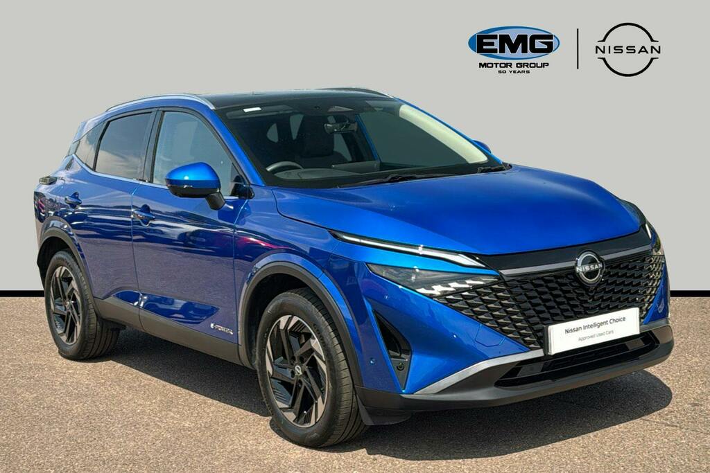 Nissan Qashqai 1.5 H E Power N Connecta Suv Hybrid Aut Blue