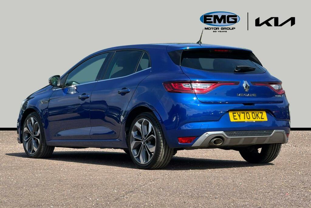 Renault Megane 1.3 Tce Gt Line Hatchback Ss Blue #4