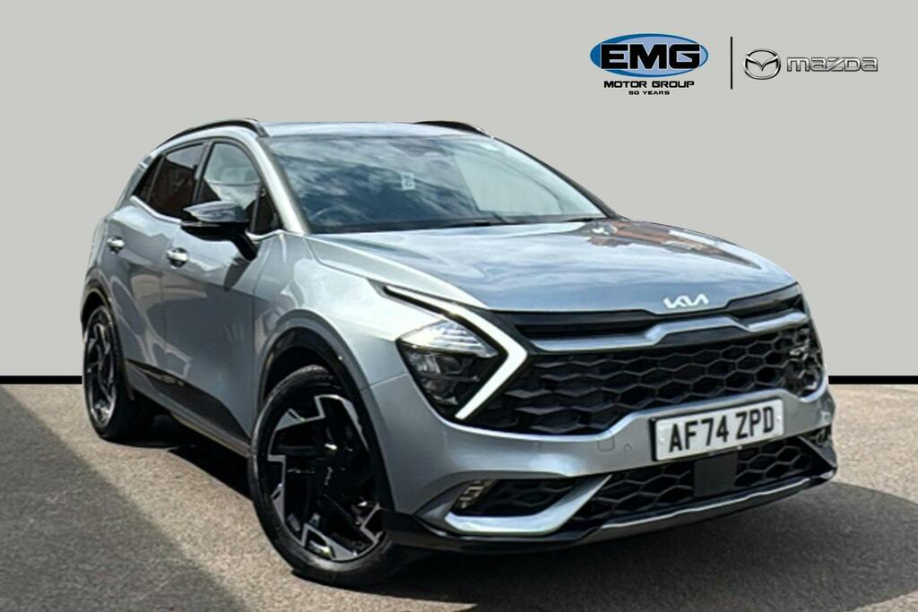 Kia Sportage 1.6 T Gdi Mhev Gt Line Suv Hybrid Dct Silver