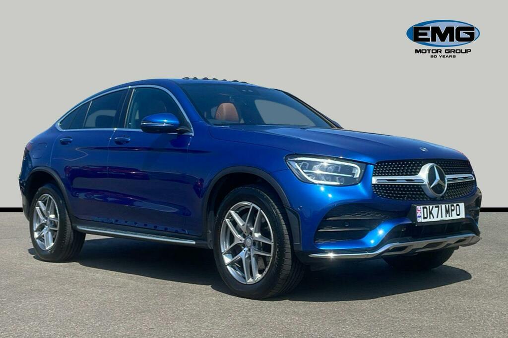 Mercedes-Benz GLC Class 2.0 Glc300e 13.5Kwh Amg Line Premium Plus Coupe Blue