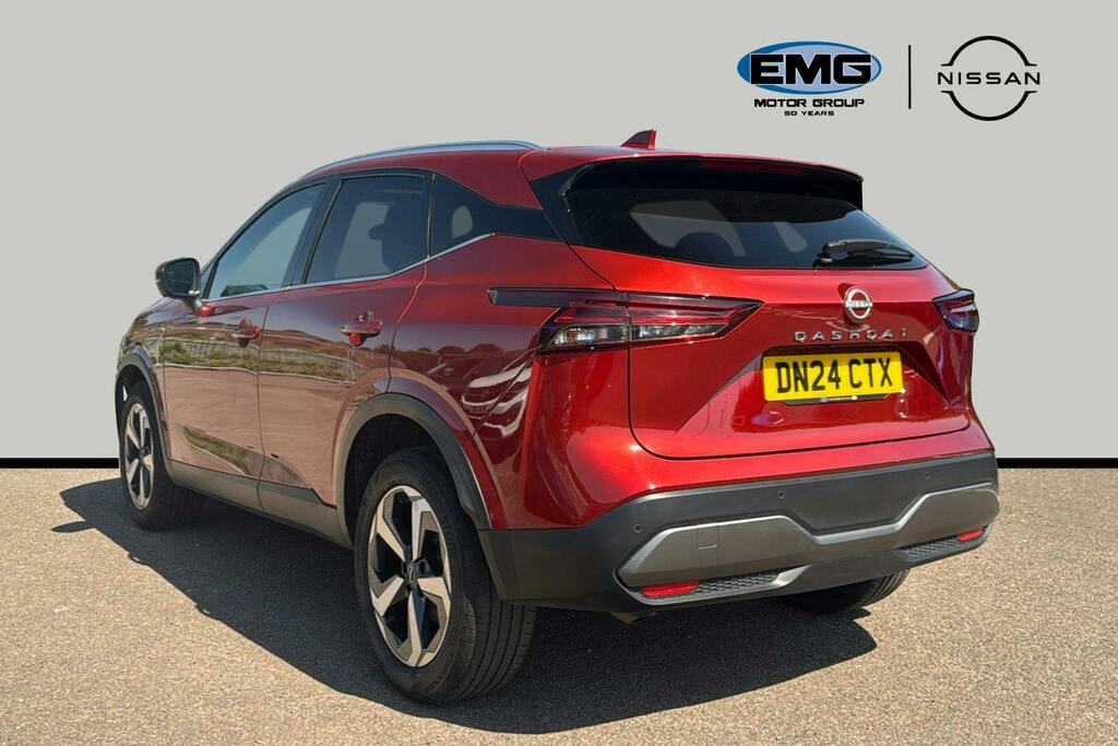 Nissan Qashqai 1.3 Dig T Mhev N Connecta Suv Hybrid Xt DN24CTX Red #4