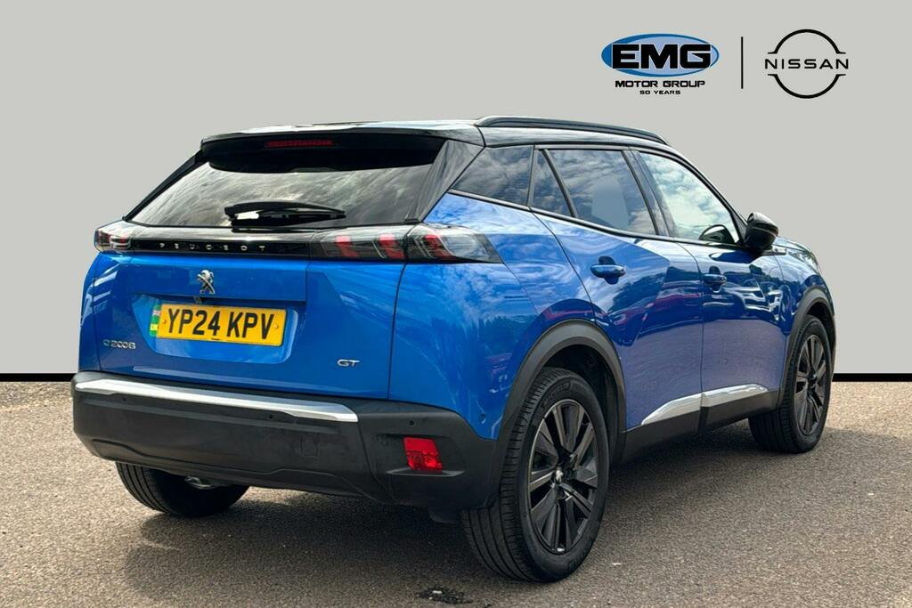 Peugeot e-2008 50Kwh Gt Premium Suv 7Kw Charge YP24KPV Blue #6