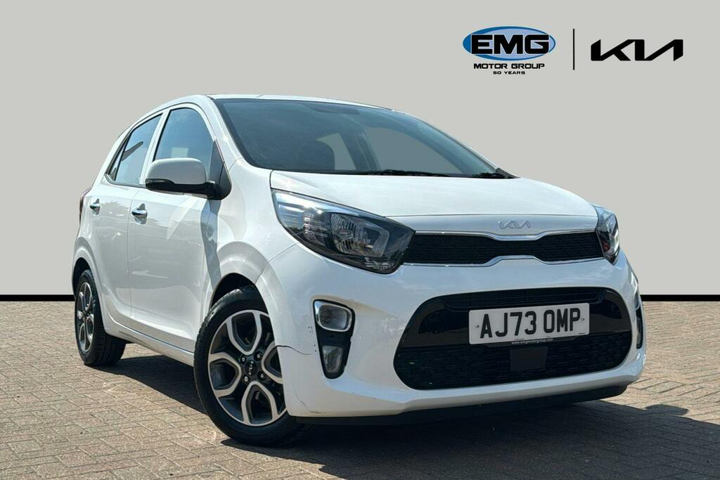 Kia Picanto 1.0 Dpi 3 Hatchback Amt Ss White