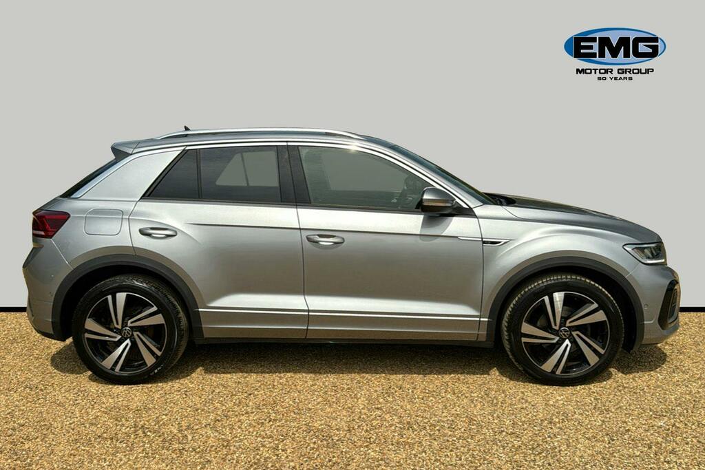 Volkswagen T-Roc 1.5 Tsi R Line Suv Ss AJ22UVR Silver #3