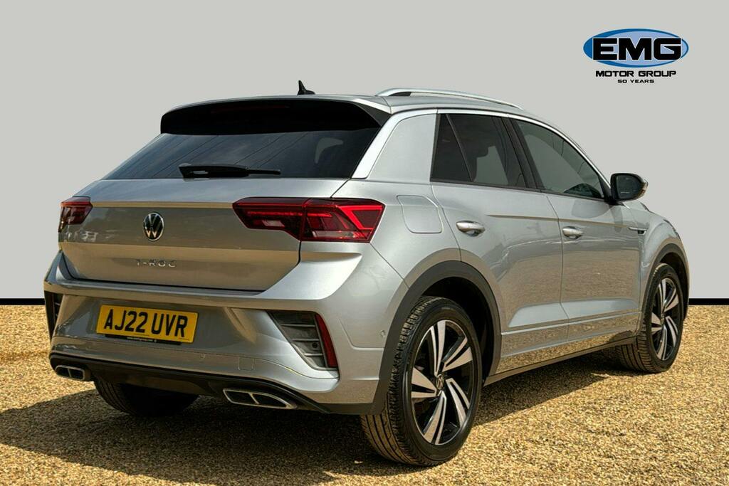 Volkswagen T-Roc 1.5 Tsi R Line Suv Ss AJ22UVR Silver #6