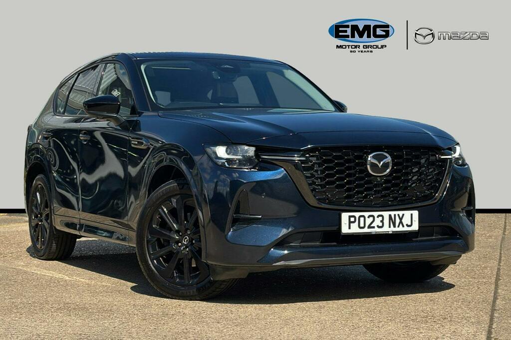 Mazda CX-60 3.3 E Skyactiv D Mhev Homura Suv Hybrid Blue
