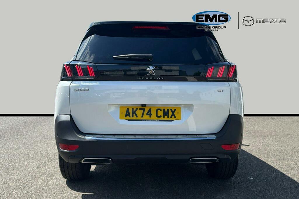 Peugeot 5008 1.5 Bluehdi Gt Suv Eat Ss White #5