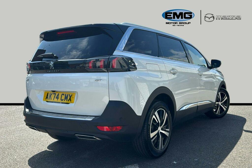 Peugeot 5008 1.5 Bluehdi Gt Suv Eat Ss White #6