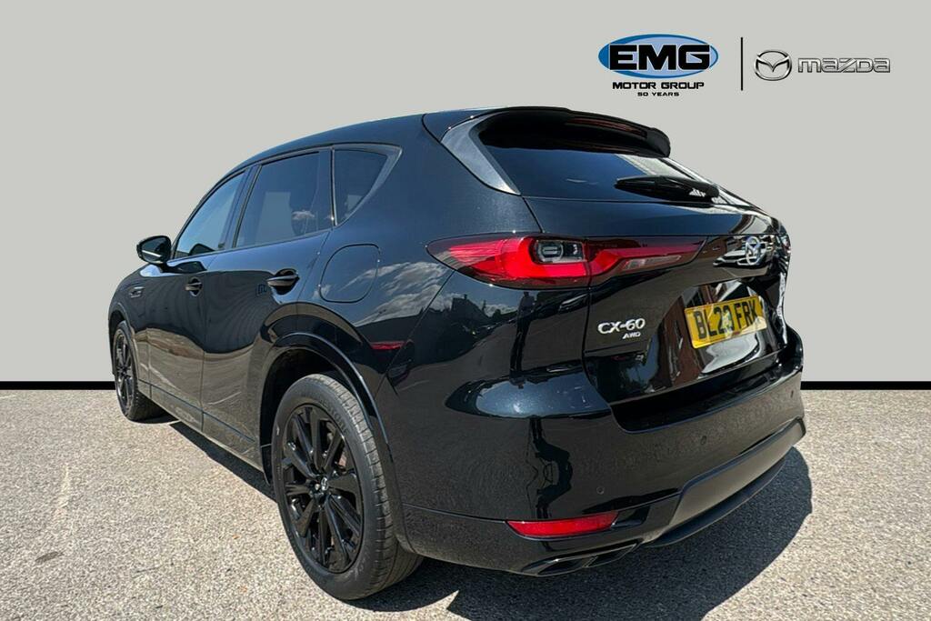Mazda CX-60 2.5 E Skyactiv 17.8Kwh Homura Suv Plug Black #4