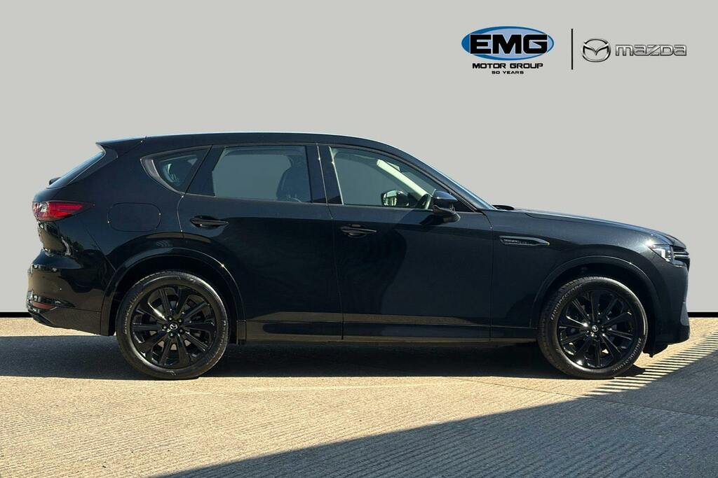 Mazda CX-60 2.5 E Skyactiv 17.8Kwh Homura Suv Plug Black #3