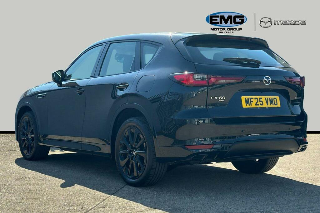 Mazda CX-60 2.5 E Skyactiv 17.8Kwh Homura Suv Plug Black #4