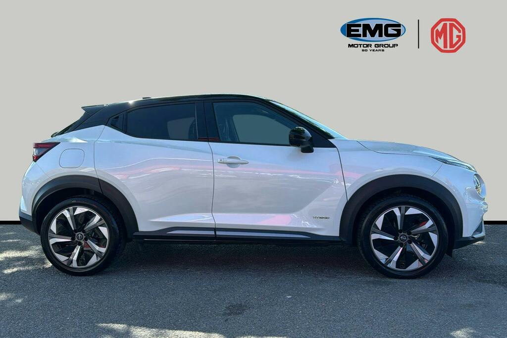 Nissan Juke 1.6 Tekna Plus Suv Hybrid White #3