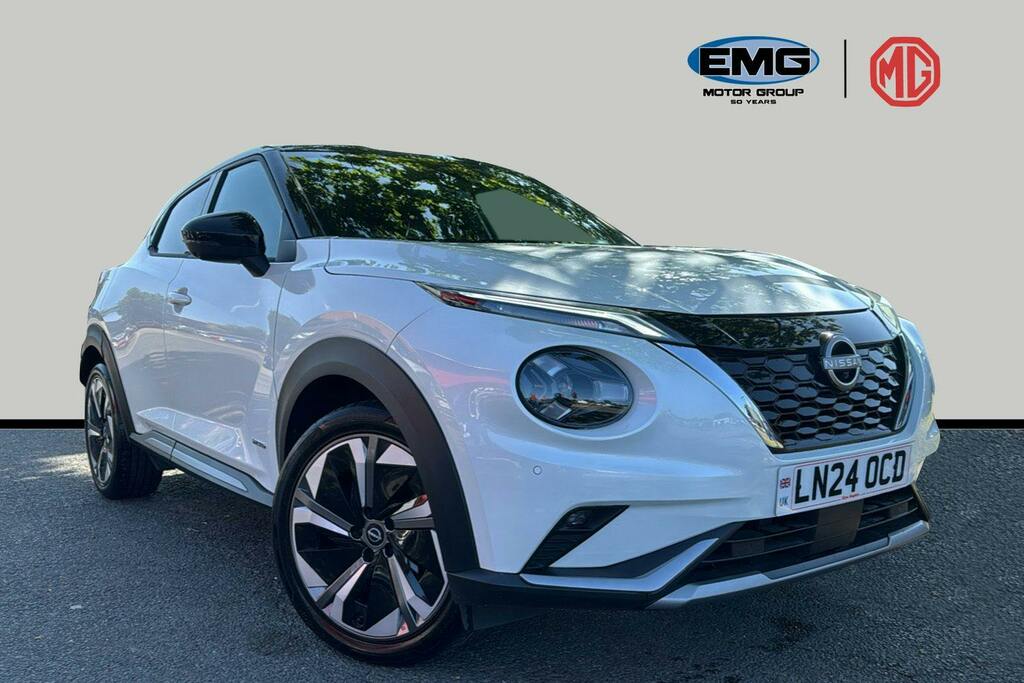 Nissan Juke 1.6 Tekna Plus Suv Hybrid White