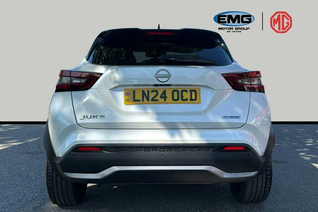 Nissan Juke 1.6 Tekna Plus Suv Hybrid White #5