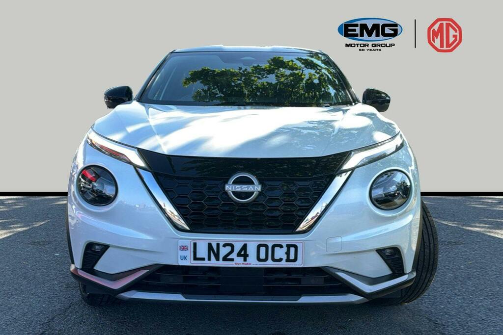 Nissan Juke 1.6 Tekna Plus Suv Hybrid White #2