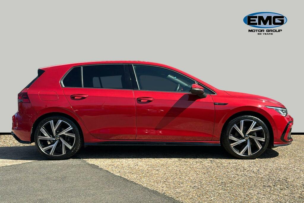 Volkswagen Golf 1.5 Etsi Mhev R Line Hatchback Hybrid D KF24ONV Red #3