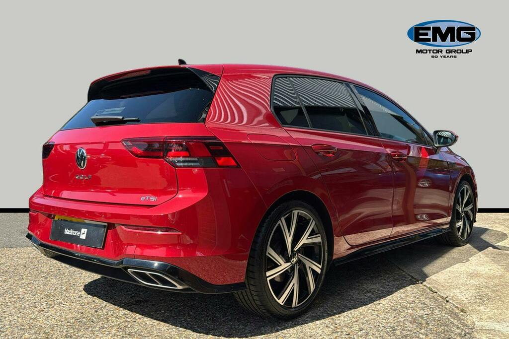 Volkswagen Golf 1.5 Etsi Mhev R Line Hatchback Hybrid D KF24ONV Red #6