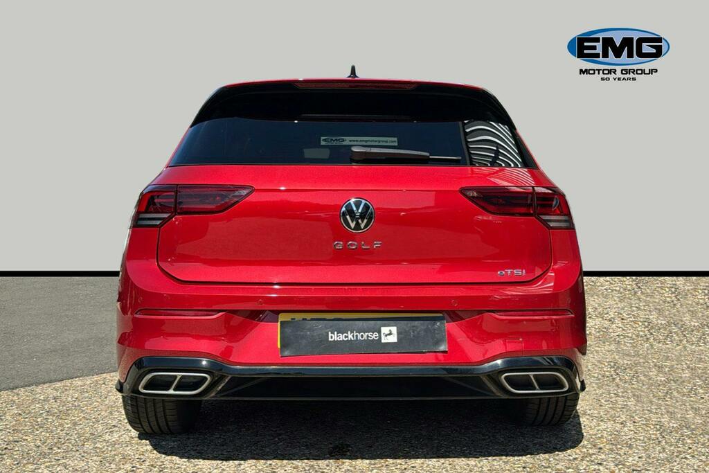 Volkswagen Golf 1.5 Etsi Mhev R Line Hatchback Hybrid D KF24ONV Red #5