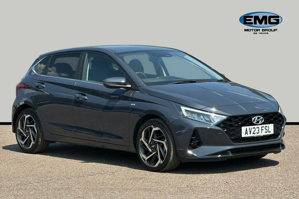 Hyundai I20 1.0 T Gdi Mhev Premium Hatchback Hybrid Grey