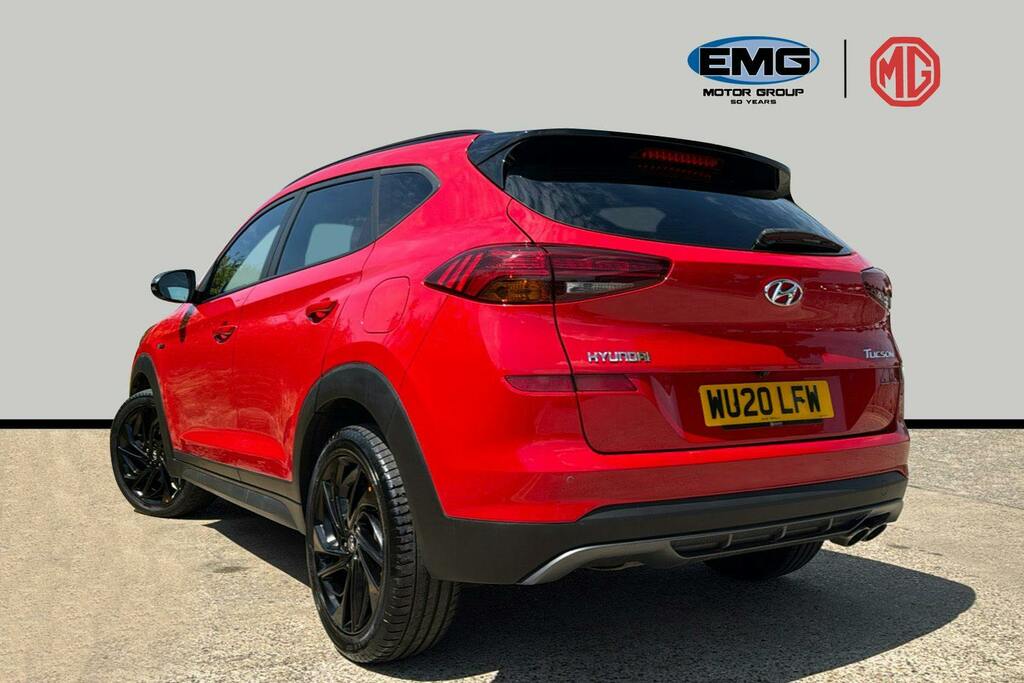 Hyundai Tucson 1.6 T Gdi N Line Suv Dct Ss WU20LFW Red #4