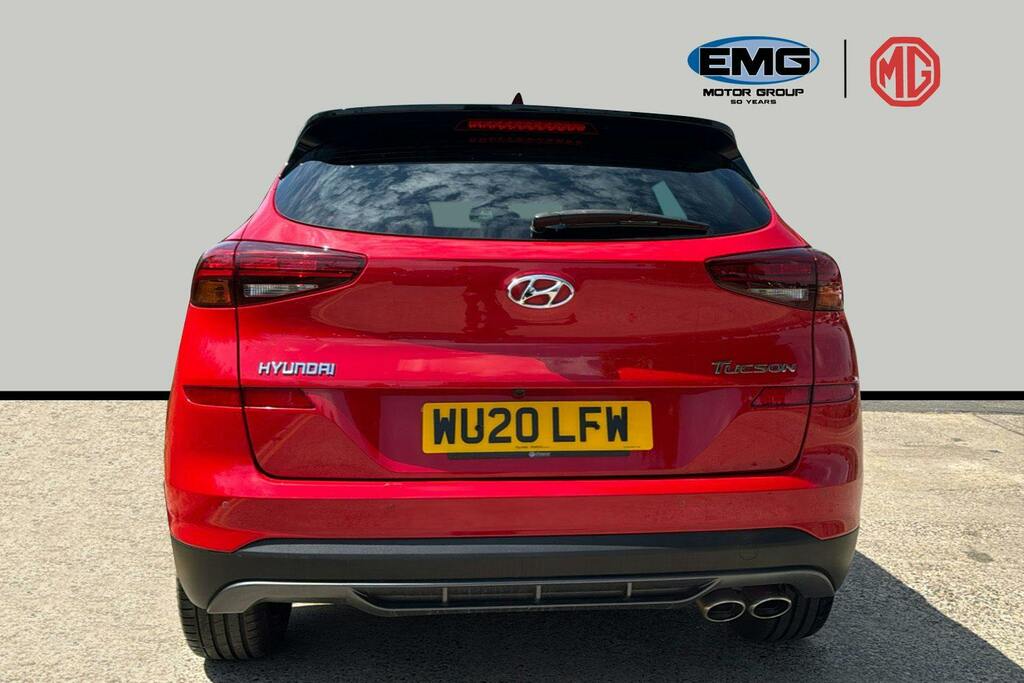 Hyundai Tucson 1.6 T Gdi N Line Suv Dct Ss WU20LFW Red #5