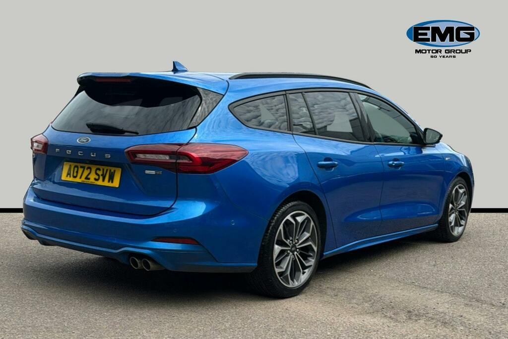 Ford Focus 1.0T Ecoboost Mhev St Line Vignale Estate Petr AO72SVW Blue #6