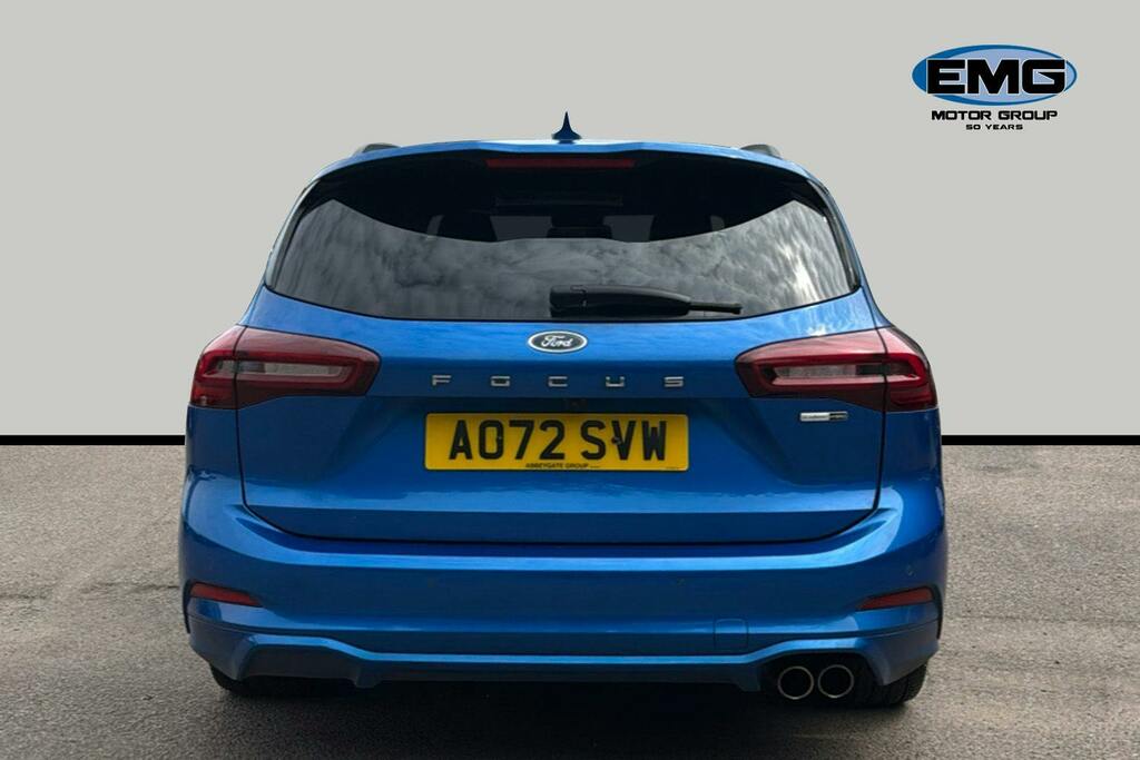 Ford Focus 1.0T Ecoboost Mhev St Line Vignale Estate Petr AO72SVW Blue #5