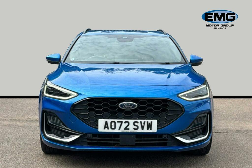 Ford Focus 1.0T Ecoboost Mhev St Line Vignale Estate Petr AO72SVW Blue #2