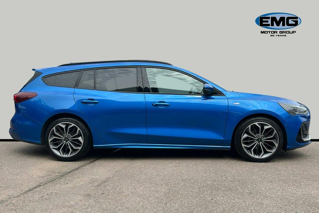 Ford Focus 1.0T Ecoboost Mhev St Line Vignale Estate Petr AO72SVW Blue #3