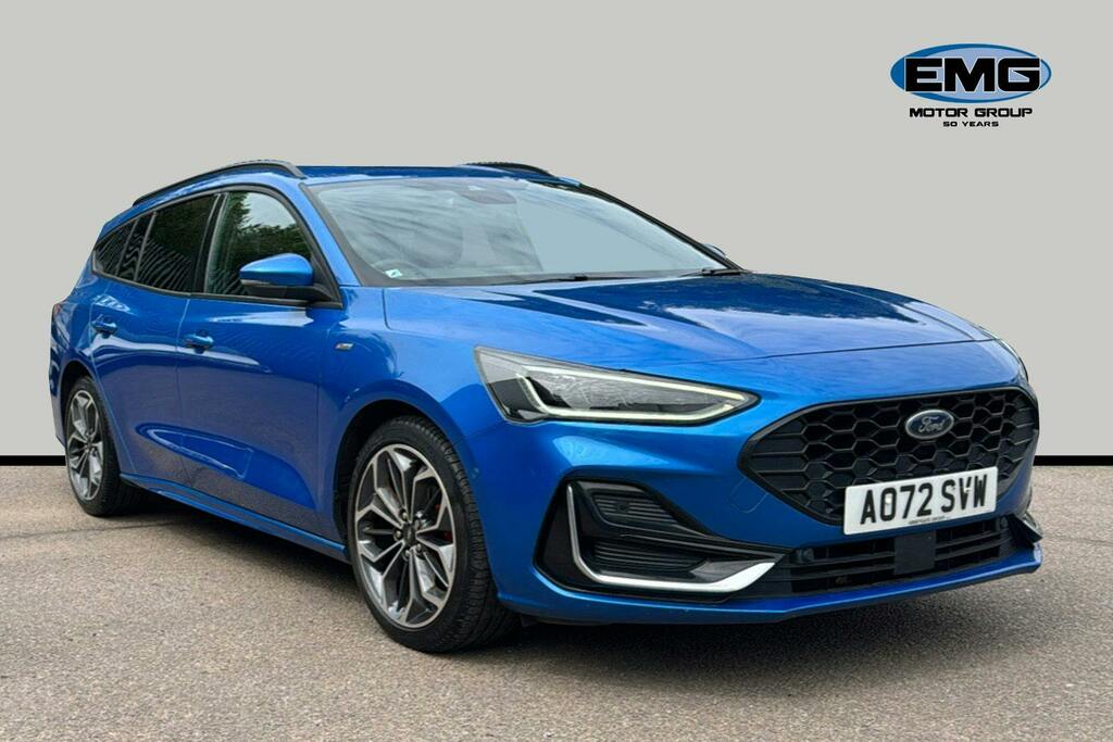 Ford Focus 1.0T Ecoboost Mhev St Line Vignale Estate Petr Blue